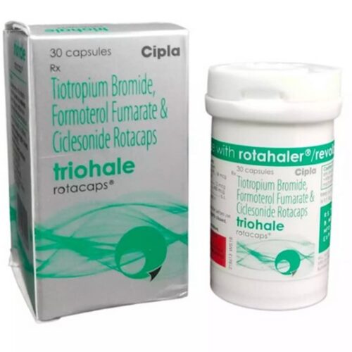 Triohale Rotacaps (Tiotropium + Formoterol + Ciclesonide)