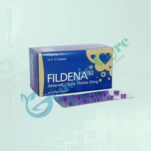 Fildena 50 mg (Sildenafil Citrate)