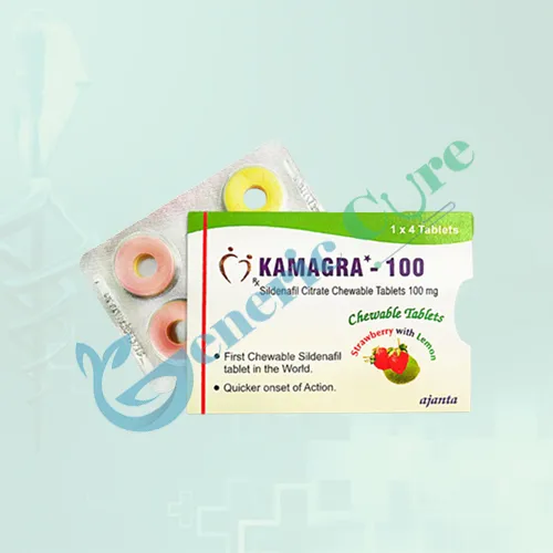 Kamagra Polo Chewable 100mg (Sildenafil Citrate)