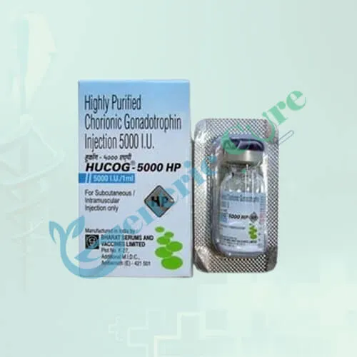 HUCOG 5000 IU Injection (Human Chorionic Gonadotropin)