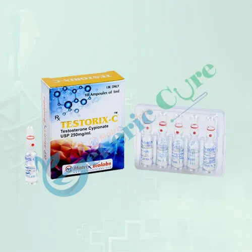 Testorix-C 250MG INJECTION (Testosterone Cypionate)