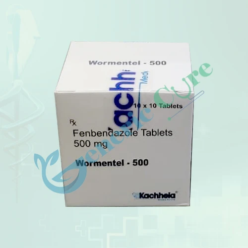 Fenbendazole Tablets (For Human) Wormentel 500 Mg