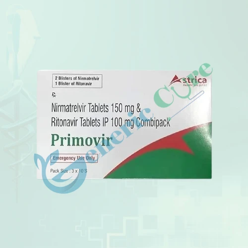 Primovir covid – Nirmatrelvir 150mg/Ritonavir 100mg